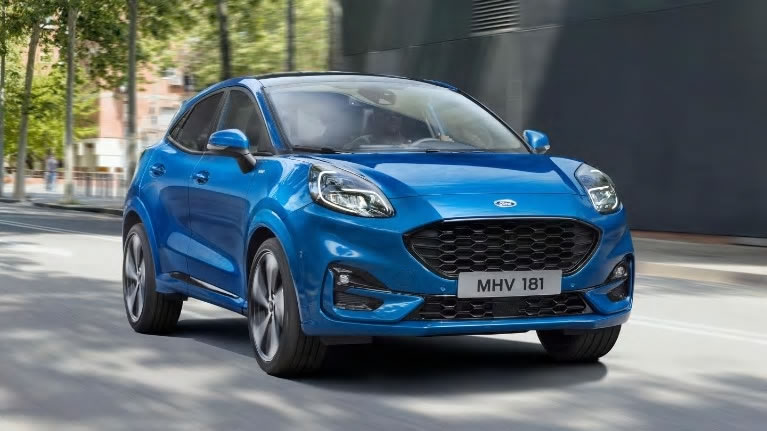 New Ford Puma Hybrid Vehicle