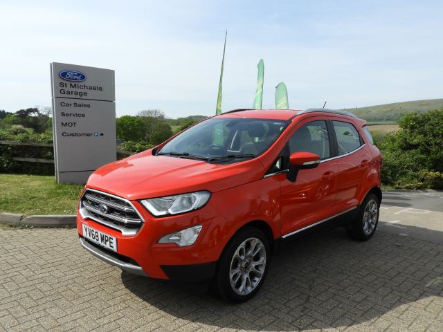 Ford 1.0T EcoBoost Titanium  5dr Petrol Auto Euro 6 (s/s) (125 ps)